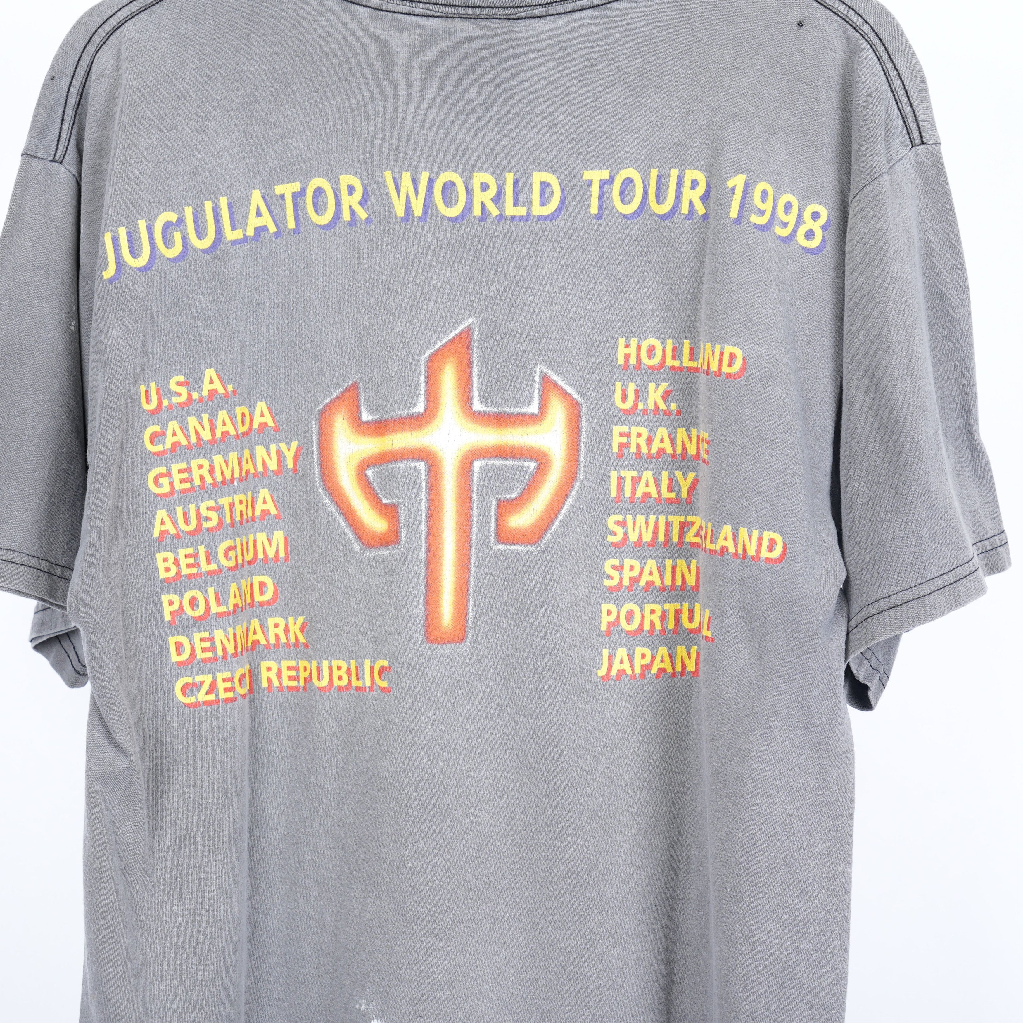 Vintage FADED JUDAS PRIEST TEE Size US XL / EU 56 / 4 - 5 Thumbnail