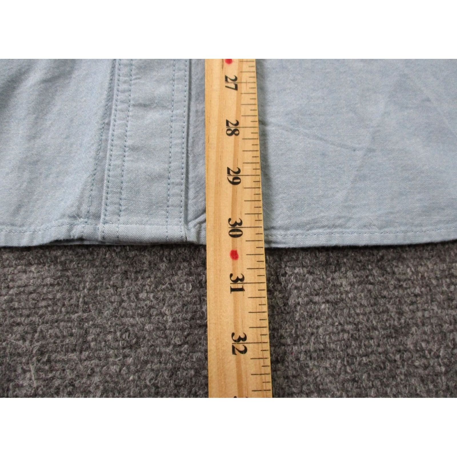 Carhartt Carhartt Shirt Mens L Blue Loose Fit Midweight Chambray Workwear NEW Size US L / EU 52-54 / 3 - 4 Thumbnail