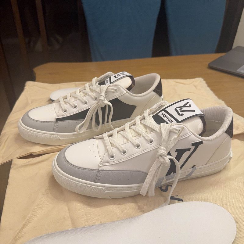 Louis Vuitton Louis Vuitton Charlie Leather Low-Top Sneakers -2508 Size US 8 / EU 41 - 1 Thumbnail