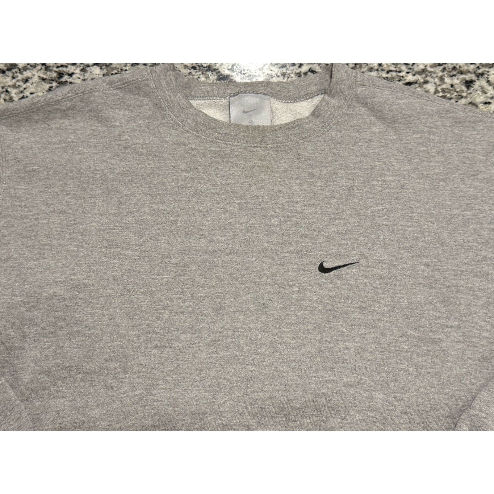 Nike VINTAGE Nike Sweatshirt Crewneck Men’s Medium Gray 90s Pullover Regular Fit Size US M / EU 48-50 / 2 - 2 Thumbnail