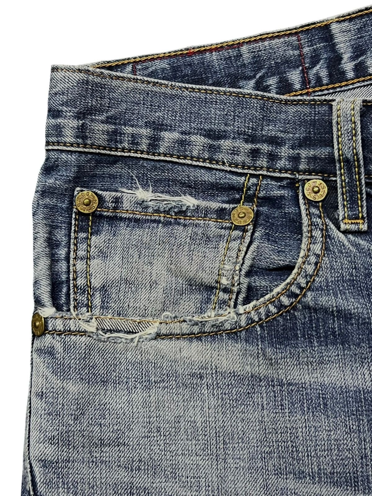 Levi's Vintage Levi’s 502 - Faded Wash, Distressed Denim Size US 33 - 8 Thumbnail