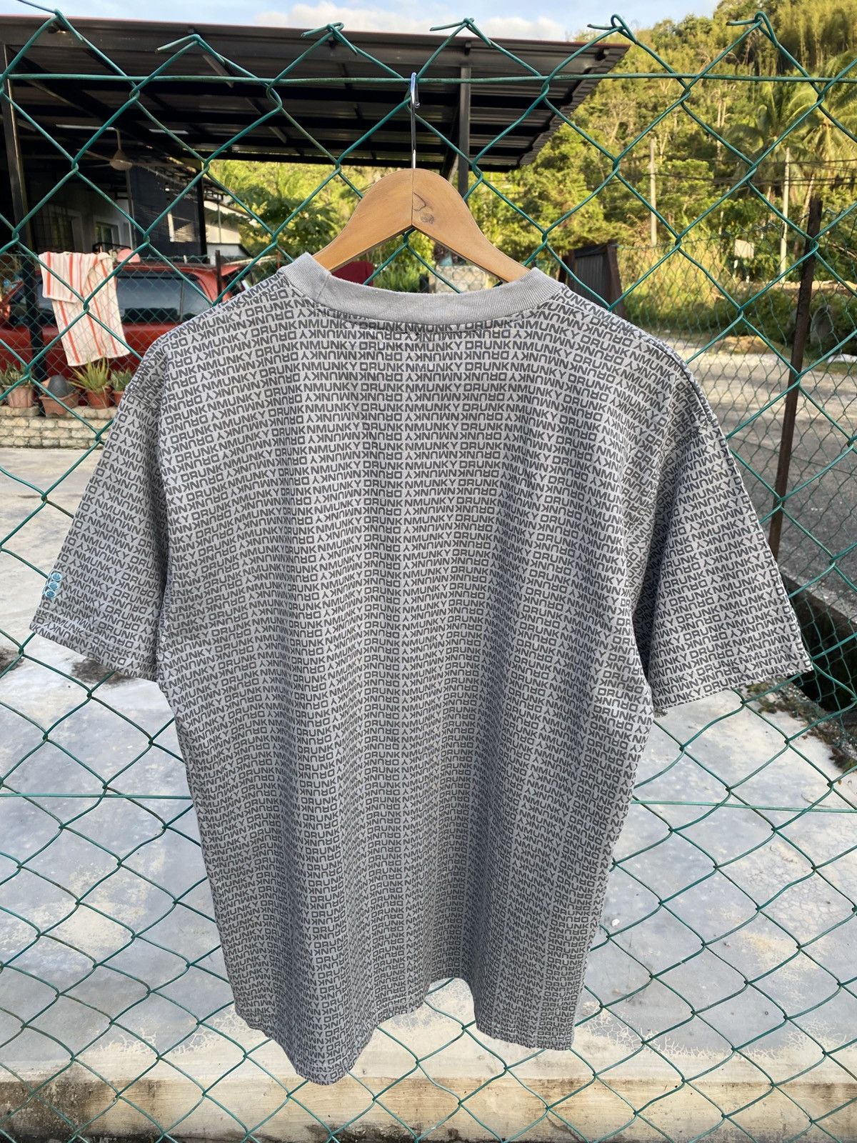 DrunknMunky Vintage DrunknMunky spellout monogram streewear tshirts Size US M / EU 48-50 / 2 - 2 Thumbnail