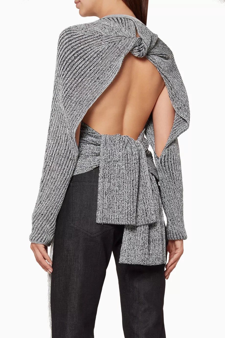 Dion Lee Dion Lee - Twisted - Open Back - Knit Sweater Size XS / US 0-2 / IT 36-38 - 3 Thumbnail