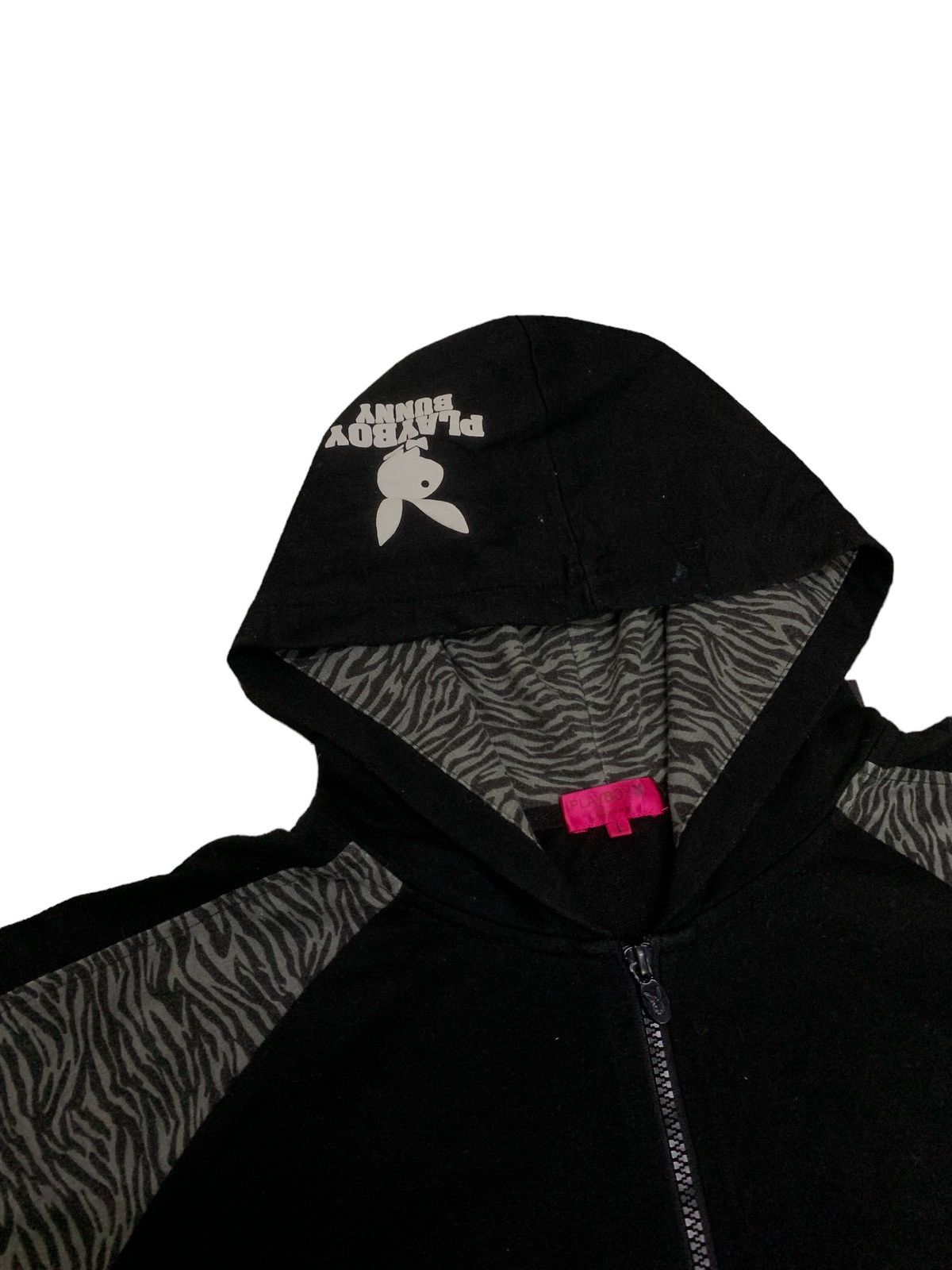 Playboy Playboy Bunny Short Sleeve Hoodie Size US L / EU 52-54 / 3 - 5 Thumbnail