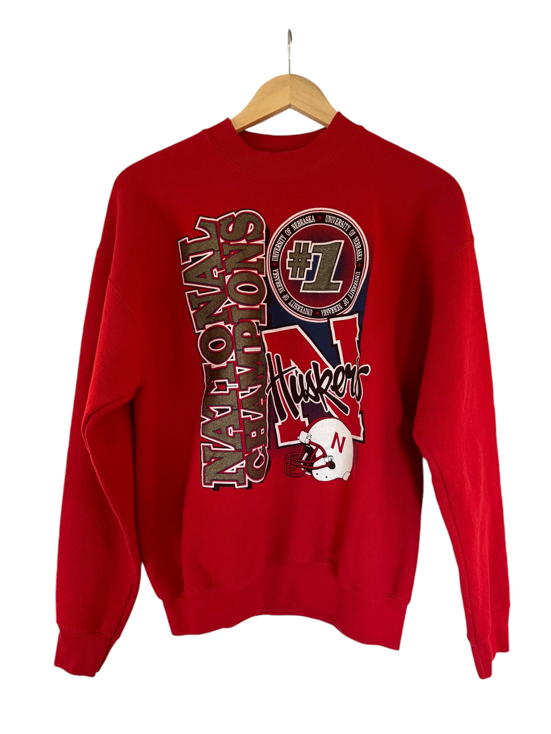 NCAA × Vintage 1994 Nebraska Cornhuskers National Champions Crewneck Size US L / EU 52-54 / 3 - 1 Thumbnail