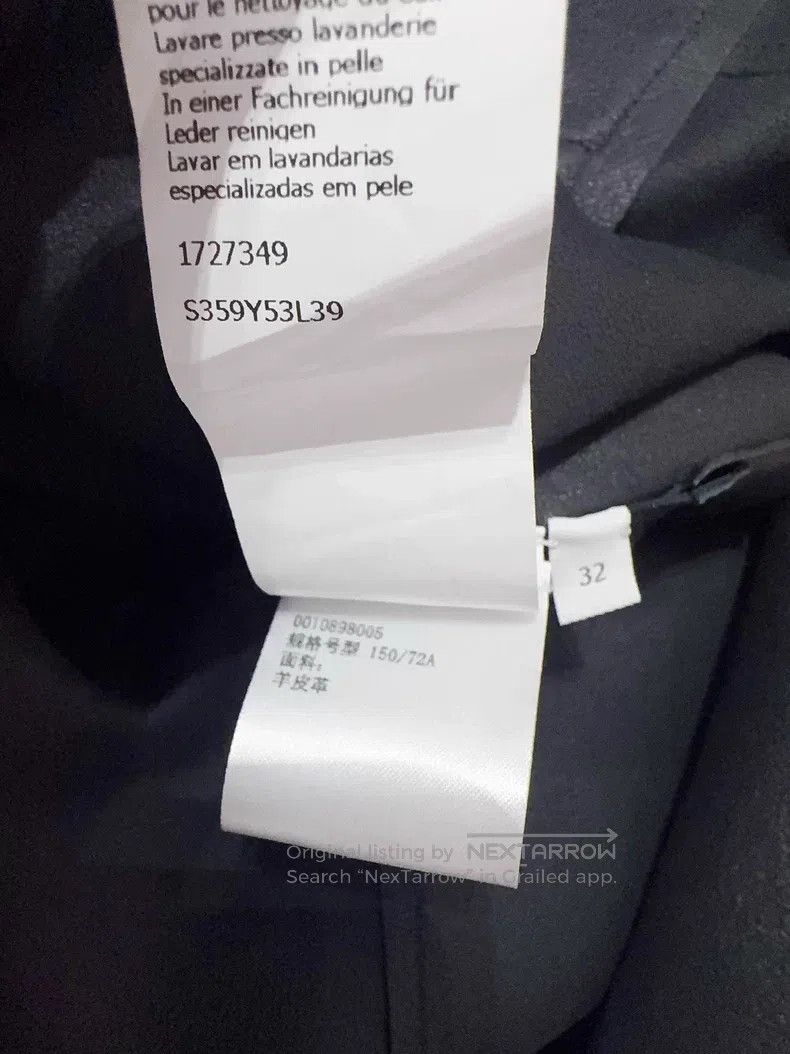 Loewe Loewe Spring/Summer 2023 Leather Jacket Size 4XL / US 24-26 - 5 Thumbnail