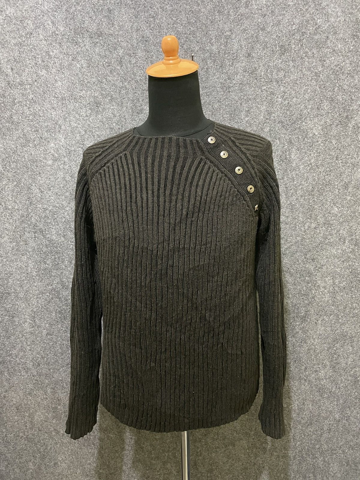 Japanese Brand × Nicole Club Nicole club for men knit sweater 