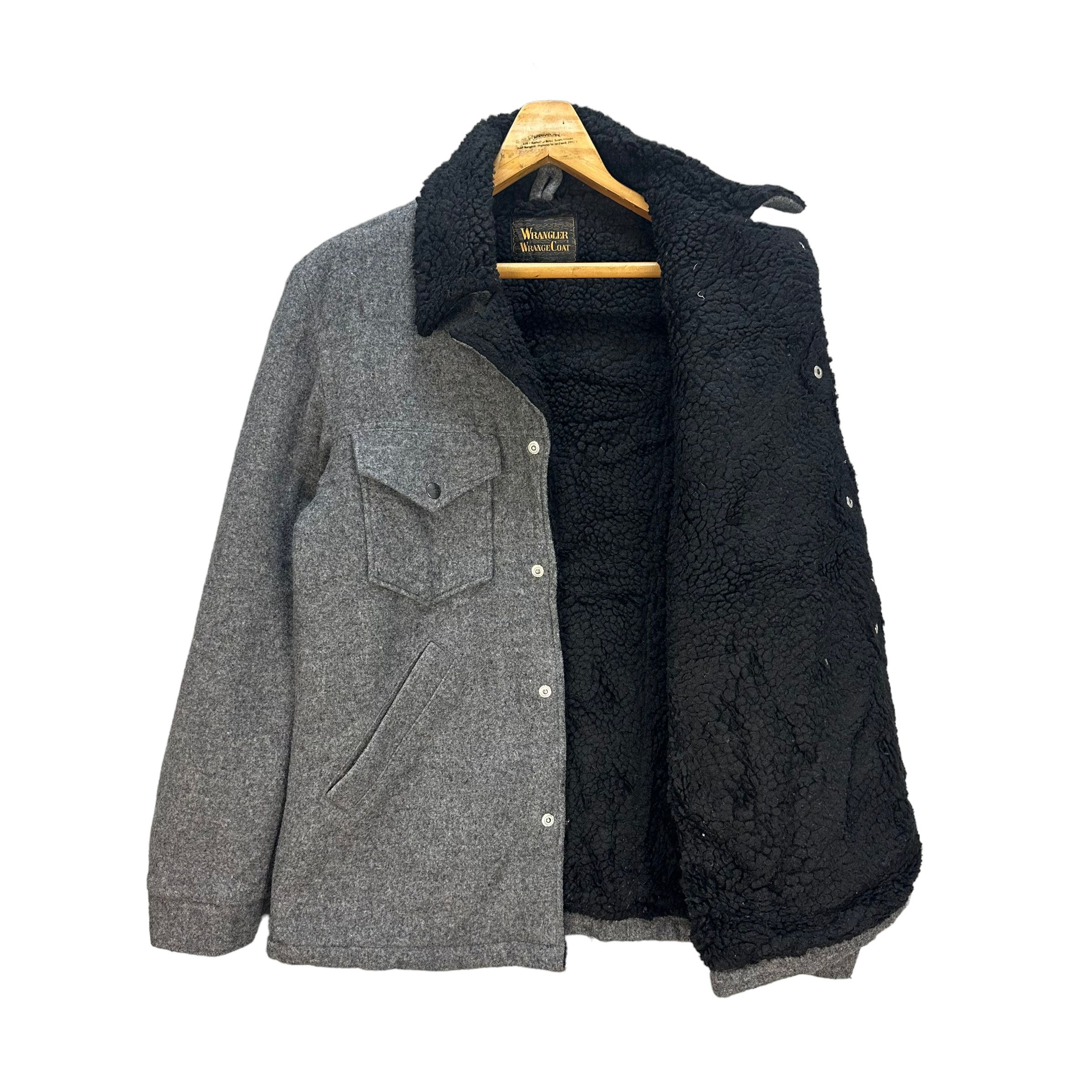 Wrangler WRANGLER WRANGE COAT WOOL SHERPA JACKET #7962-192 Size US L / EU 52-54 / 3 - 7 Thumbnail