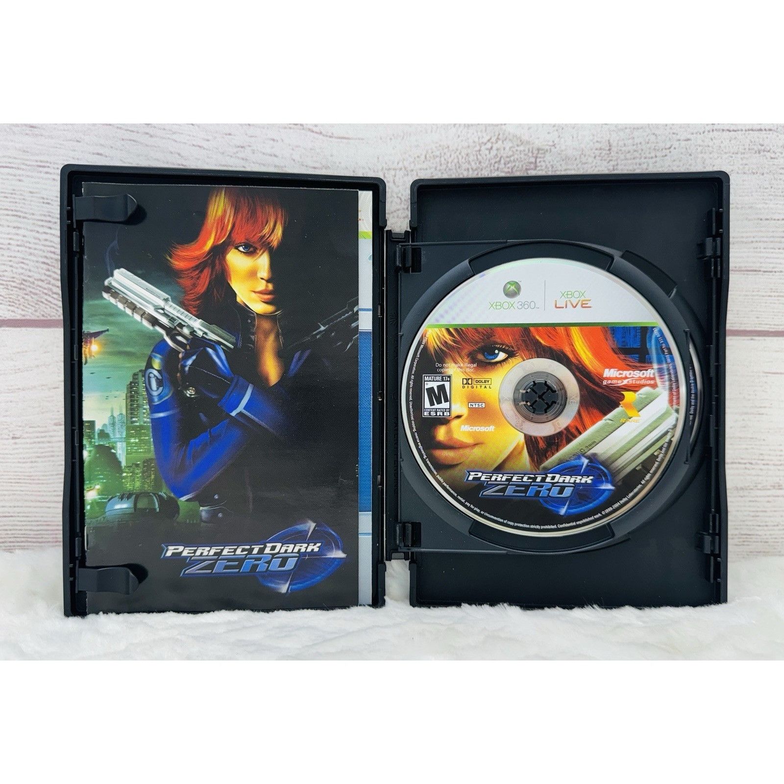 Sony Perfect Dark Zero (Xbox 360, 2005) Limited Collector's Editi Size ONE SIZE - 8 Thumbnail