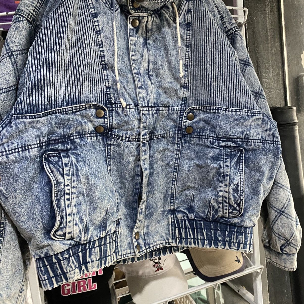 If Six Was Nine × Japanese Brand 💥 vintage Japanese denim bomber by Bobson Size US M / EU 48-50 / 2 - 9 Thumbnail
