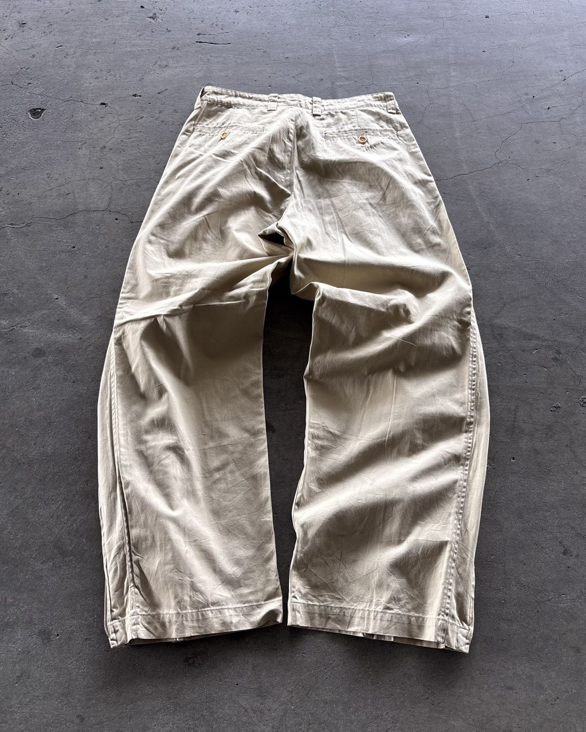 Issey Miyake Issey Miyake White Label Multi-Zip Pants Size US 30 / EU 46 - 7 Thumbnail