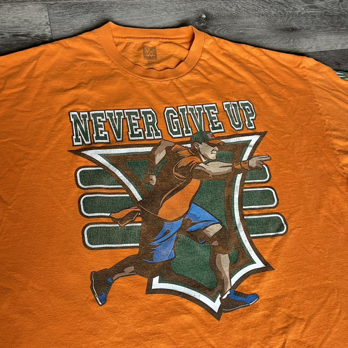 Vintage × WWE Vintage Y2K WWE John Cena Never Give Up You Can’t See Me Tee Size US XXL / EU 58 / 5 - 3 Thumbnail