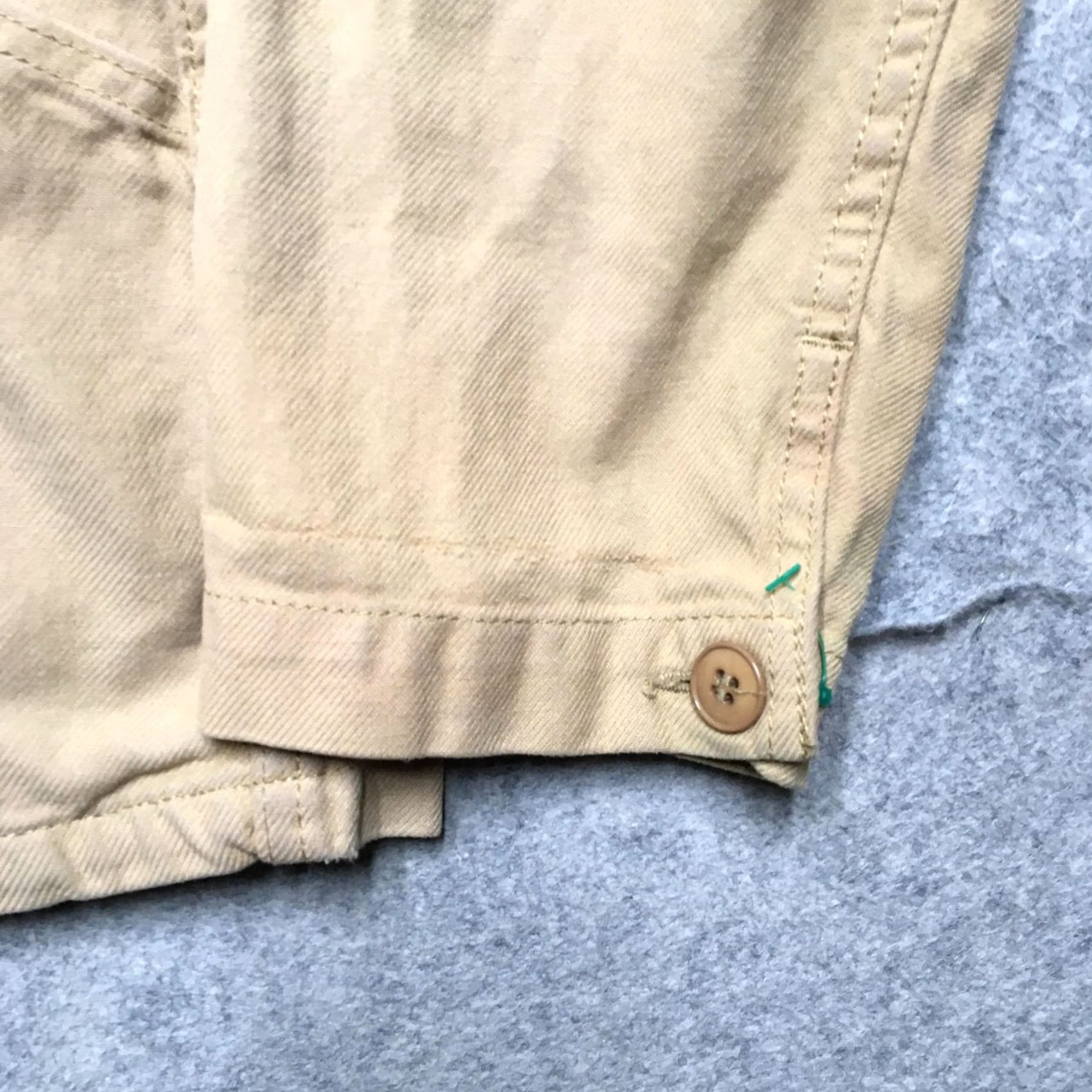 Zucca ZUCCA TRAVAIL Jacket Mens L Beige Twill Military Workwear Zip France Size US L / EU 52-54 / 3 - 2 Thumbnail