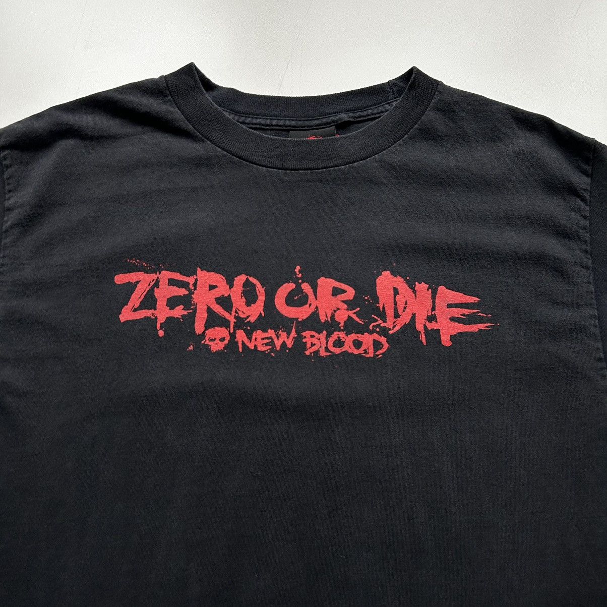 Vintage Vintage 2005 Zero Skateboards New Blood Video Promo T Shirt Size US M / EU 48-50 / 2 - 2 Thumbnail