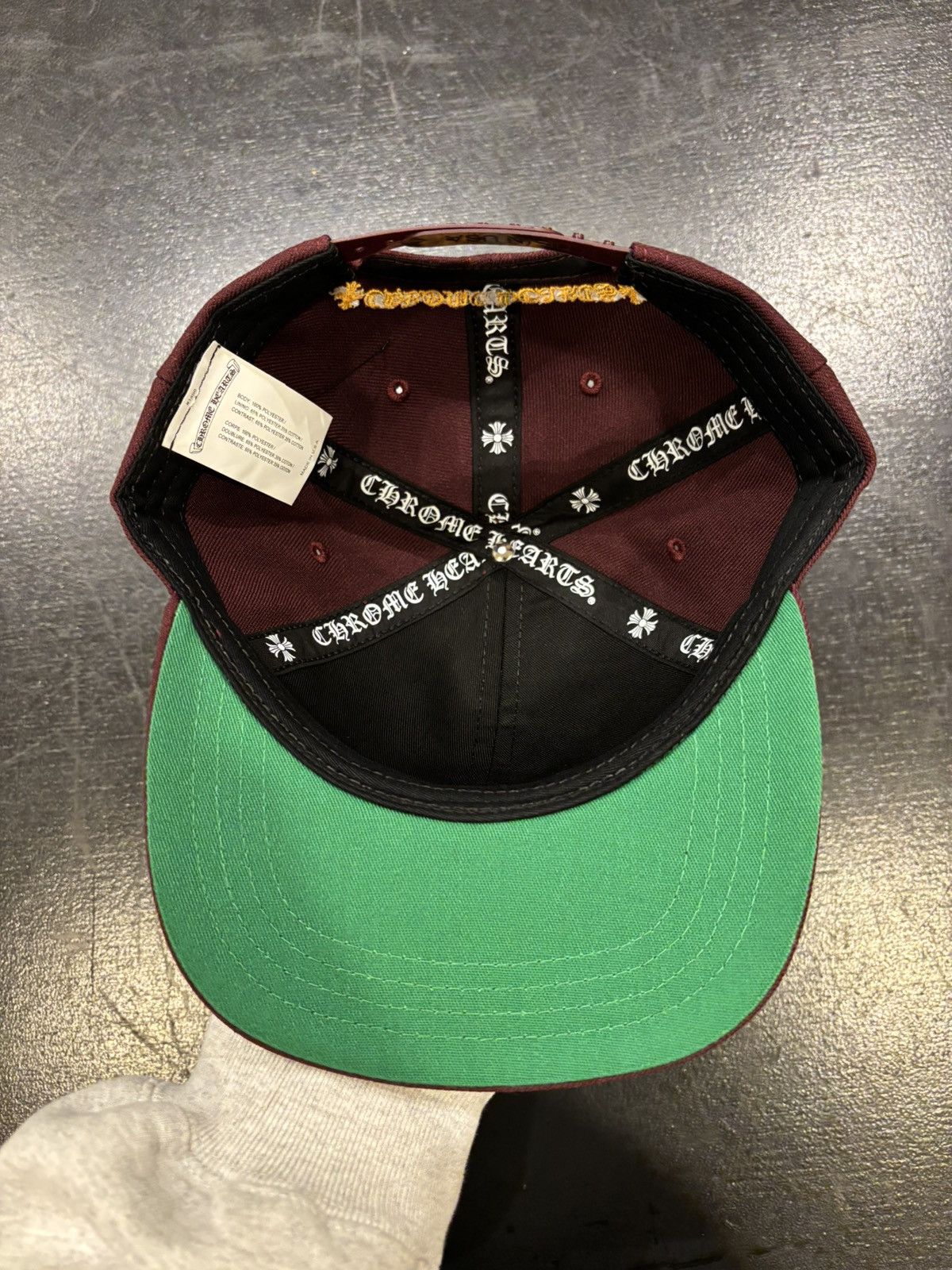 Chrome Hearts Chrome Hearts CH Embroidered Hat Size ONE SIZE - 5 Thumbnail