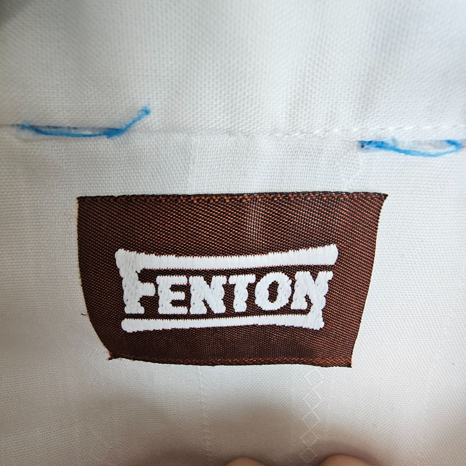 Fenton Vintage Fenton Womens Western Shirt Size 19/20 Snap Ruffle Size XL / US 12-14 / IT 48-50 - 6 Thumbnail