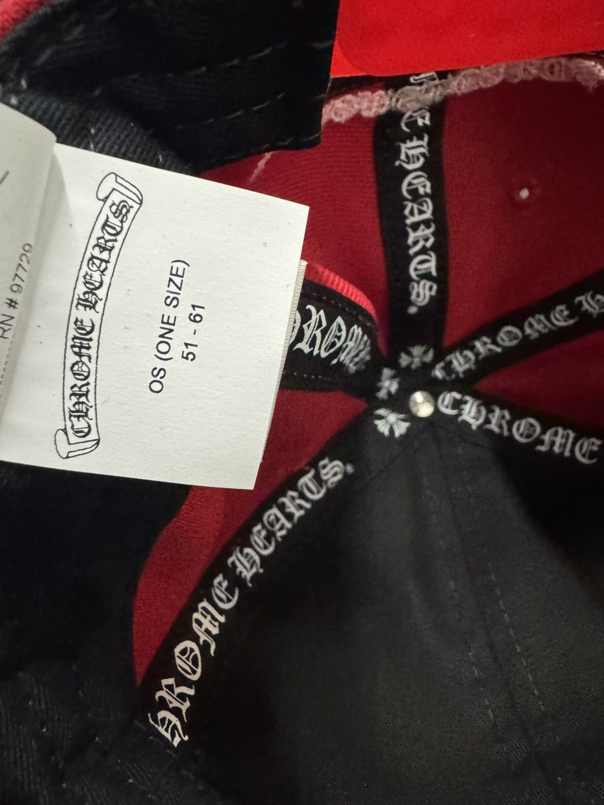 Chrome Hearts Chrome Hearts CH Baseball Cap Size ONE SIZE - 6 Thumbnail