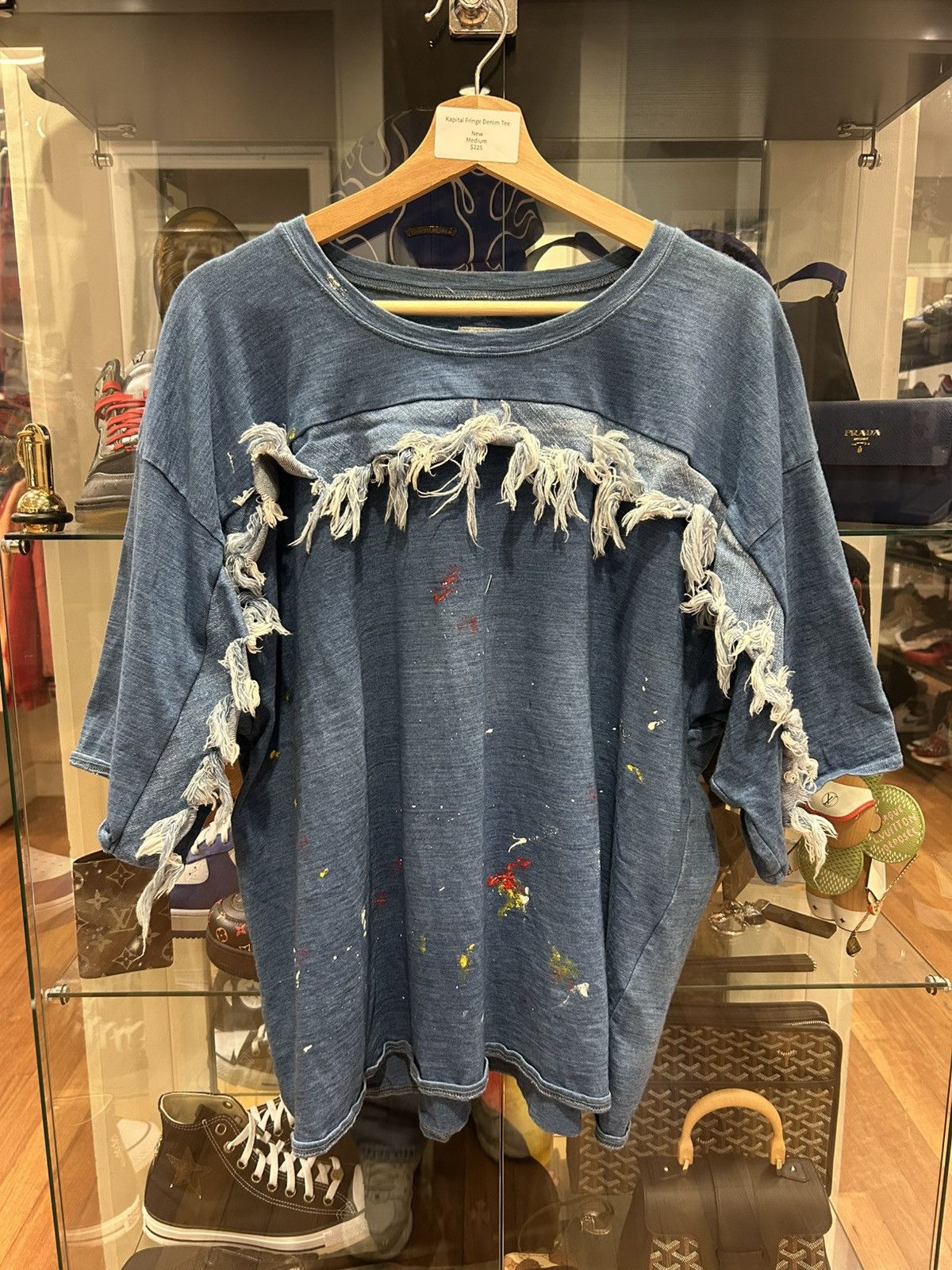 Kapital Kapital Fringe Denim Tee Size US M / EU 48-50 / 2 - 1 Thumbnail