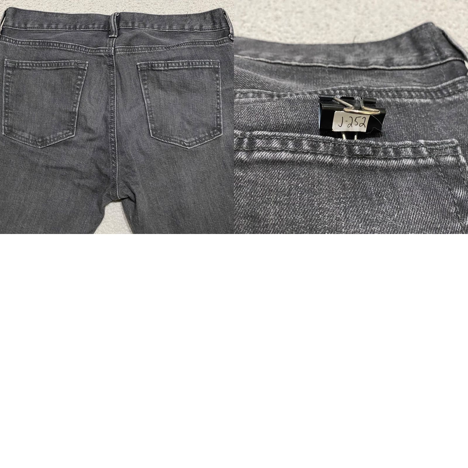 Old Navy Old Navy Jeans Gray Denim Medium Wash Slim Straight Mid Rise 34x34 Mens Regular 5-Pocket Stretch Size US 34 / EU 50 - 9 Thumbnail