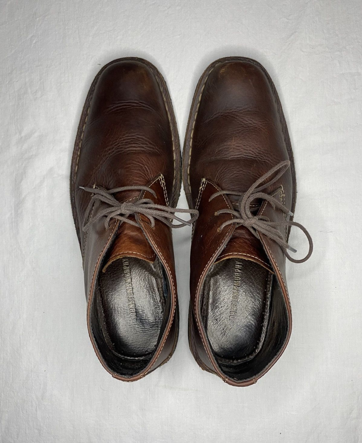 Johnston & Murphy Johnston & Murphy Brown Leather Lace Up Oxfords Shoes 9.5 Size US 9.5 / EU 42-43 - 5 Thumbnail