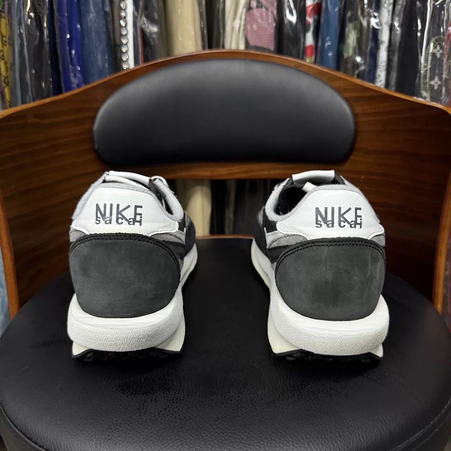 Sacai Sacai LDV Waffle Black & White 44.5 Like New Size US 11.5 / EU 44-45 - 3 Thumbnail