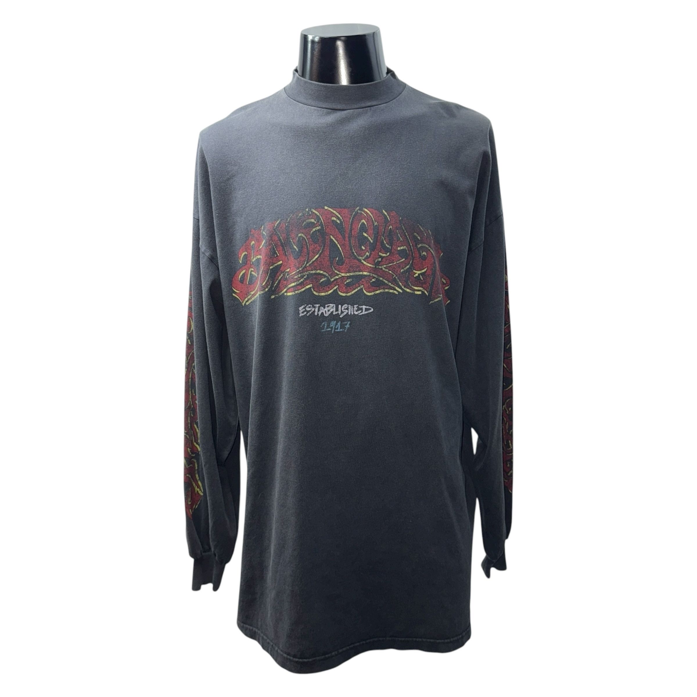Balenciaga Balenciaga Offshore Long Sleeve T-Shirt | Grailed