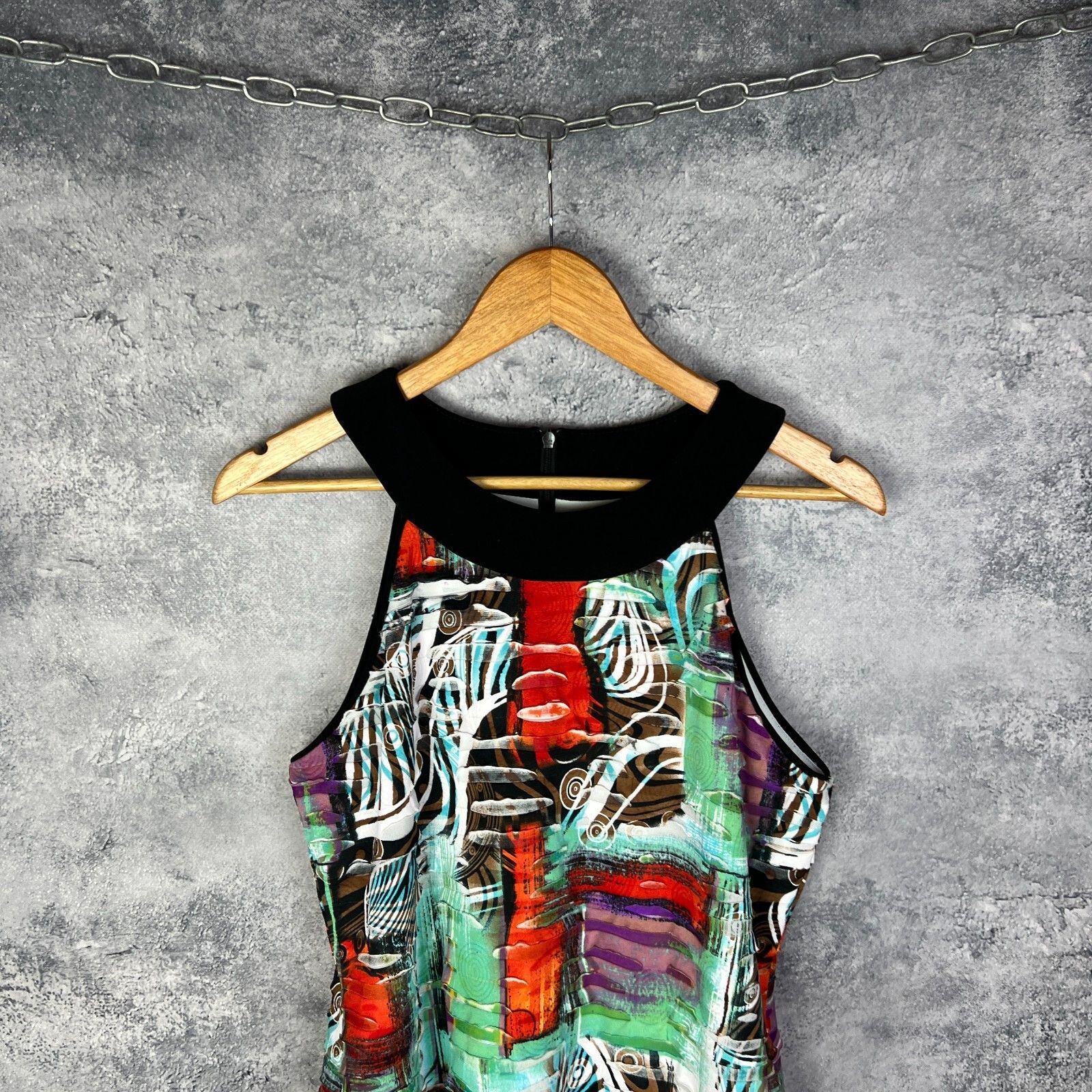 Joseph Ribkoff Joseph Ribkoff Dress Women’s Size 14 Multicolor Sleeveless ` Size XL / US 12-14 / IT 48-50 - 2 Thumbnail