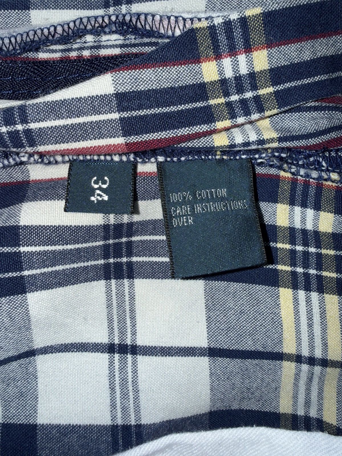Polo Ralph Lauren Vintage Polo Ralph Lauren Pleated Shorts Plaid 34 Size US 34 / EU 50 - 6 Thumbnail