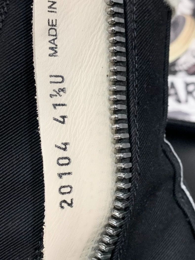 Rick Owens Rick Owens Black and White High-2508 Size US 8.5 / EU 41-42 - 9 Thumbnail