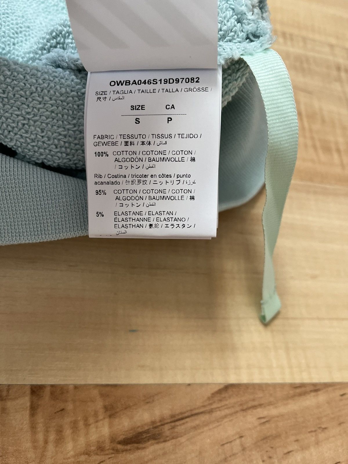 Off-White Off-White light green mint Crewneck Size S / US 4 / IT 40 - 7 Thumbnail