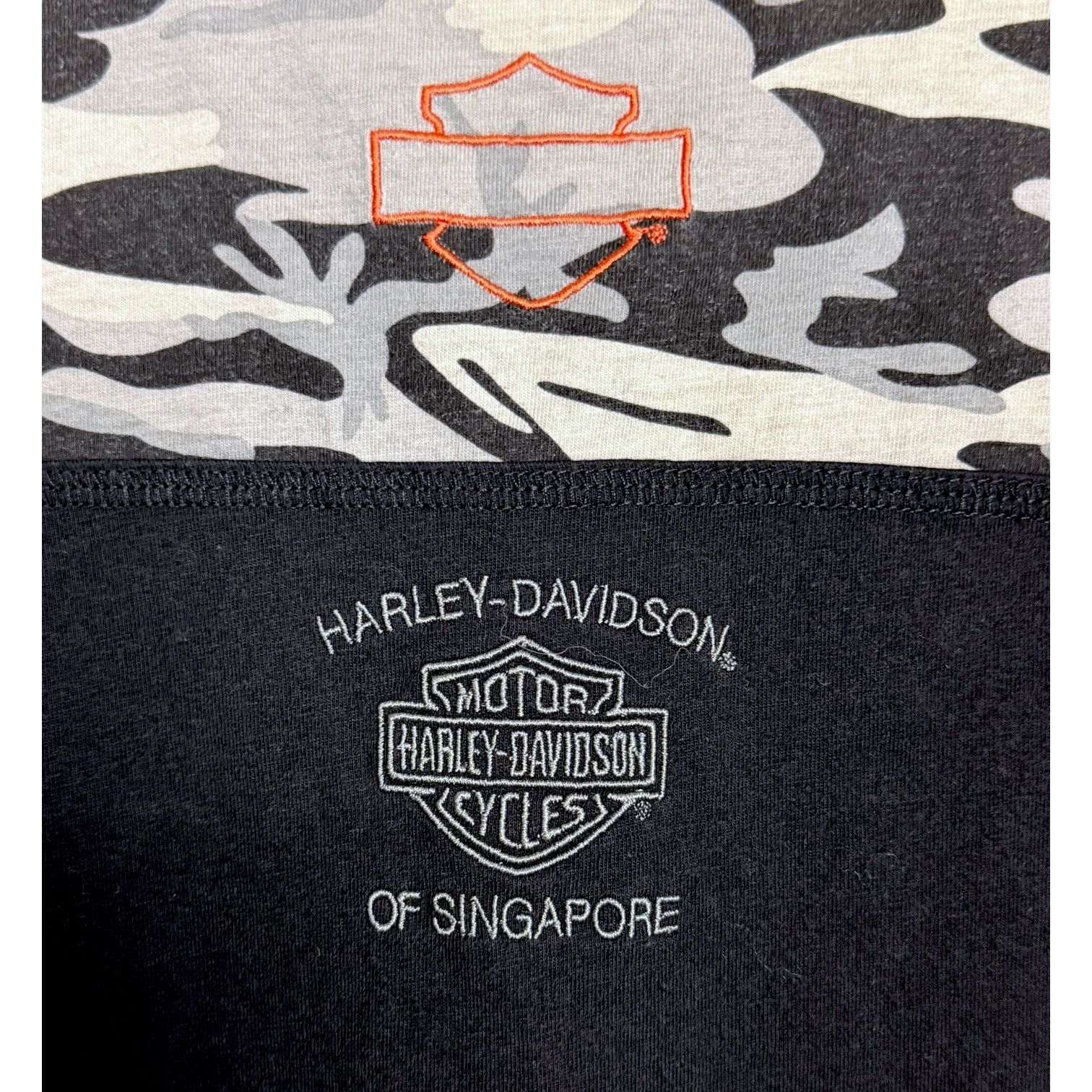Harley Davidson Men's Harley Davidson Singapore Black & Camo Tank Top XXL Size US XXL / EU 58 / 5 - 6 Thumbnail