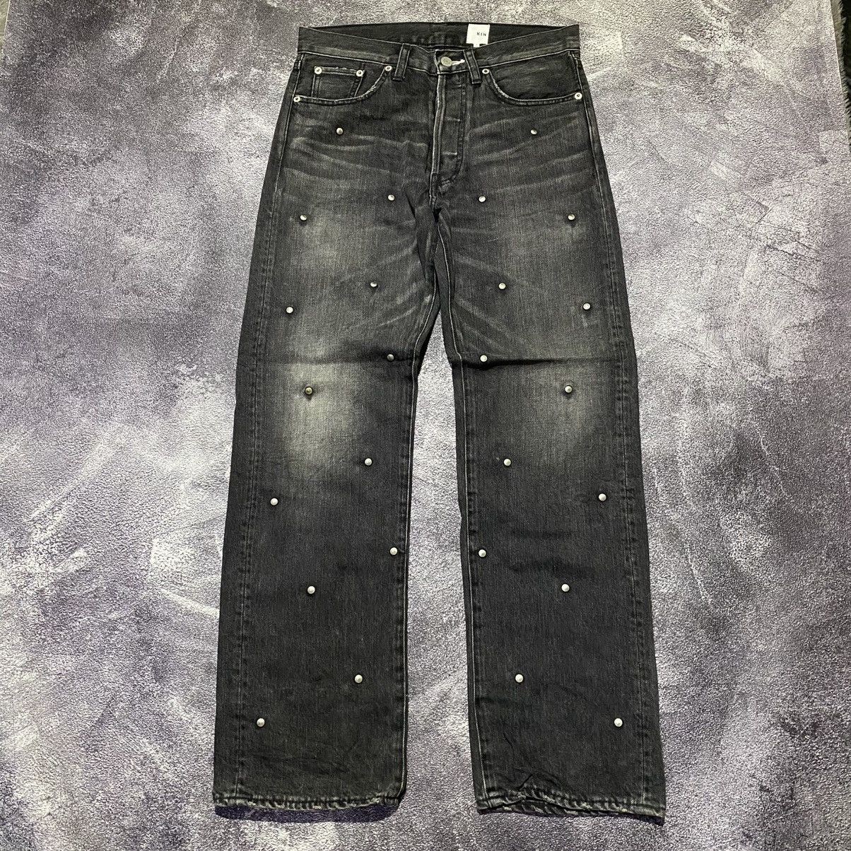 If Six Was Nine × KIN × Le Grande Bleu (L.G.B.) STUDDED JEANS PANTS BY KIN JAPANESE BRAND Size US 30 / EU 46 - 9 Thumbnail