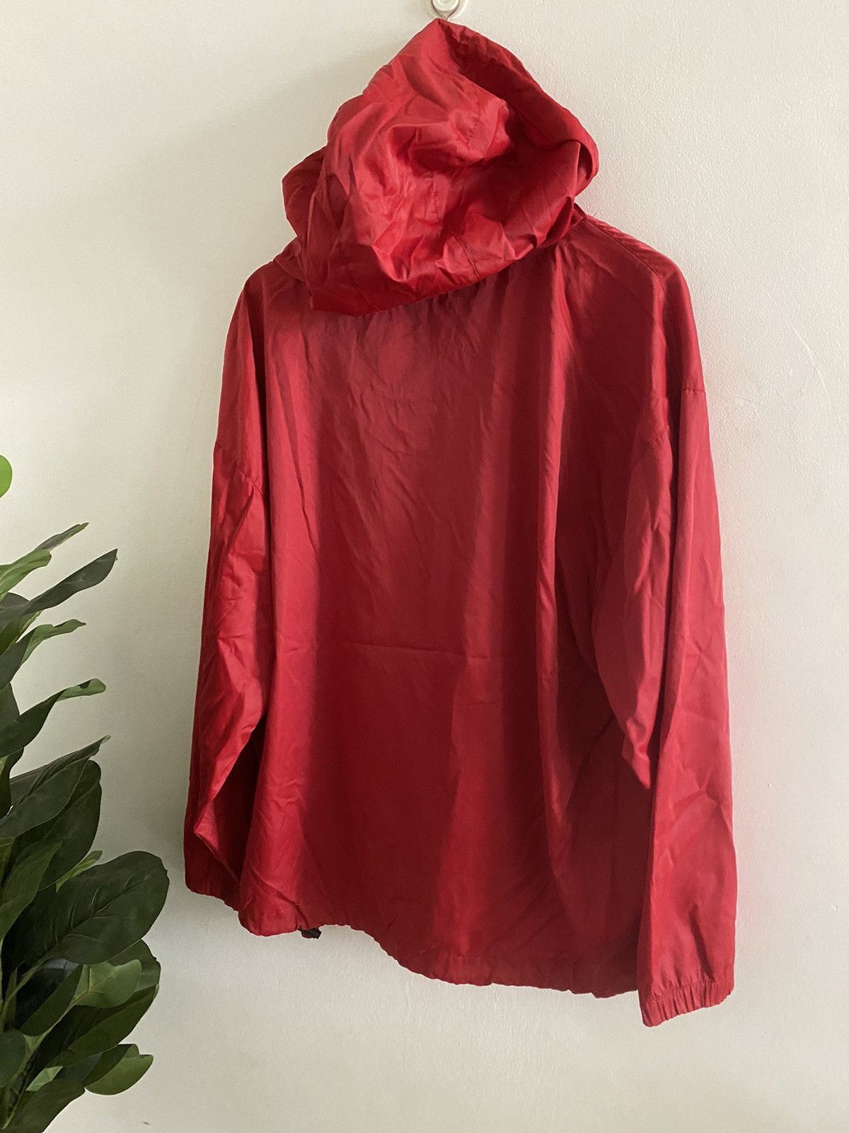 Nike NIKE Vintage logo Red colour oversized hoodie light jacket Size US L / EU 52-54 / 3 - 5 Thumbnail