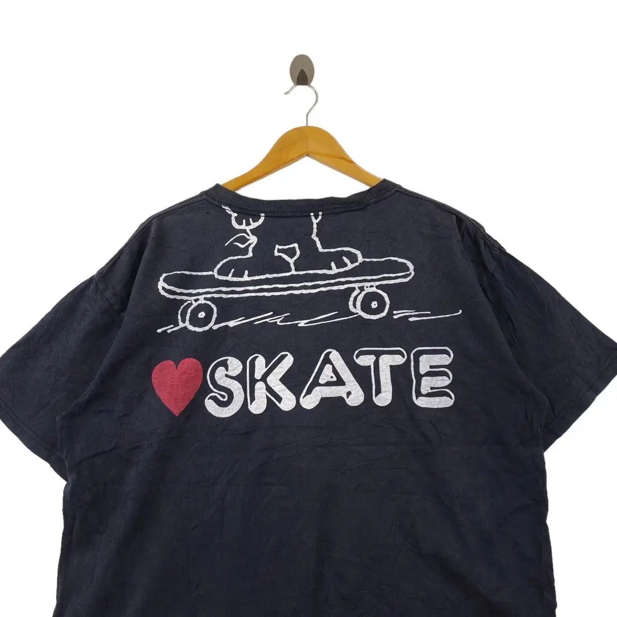 Peanuts SNOOPY PEANUTS SKATEBOARD Oversized Baggy Tee Shirt Size XXL / US 16-18 / IT 52-54 - 4 Thumbnail