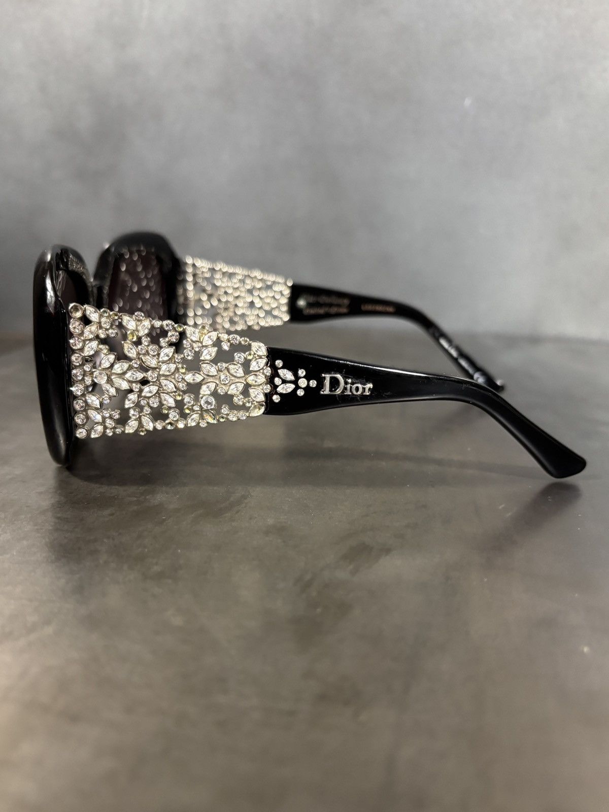 Dior 2011 Dior Delicacy Sunglasses Limited Edition Rhinestone Size ONE SIZE - 9 Thumbnail