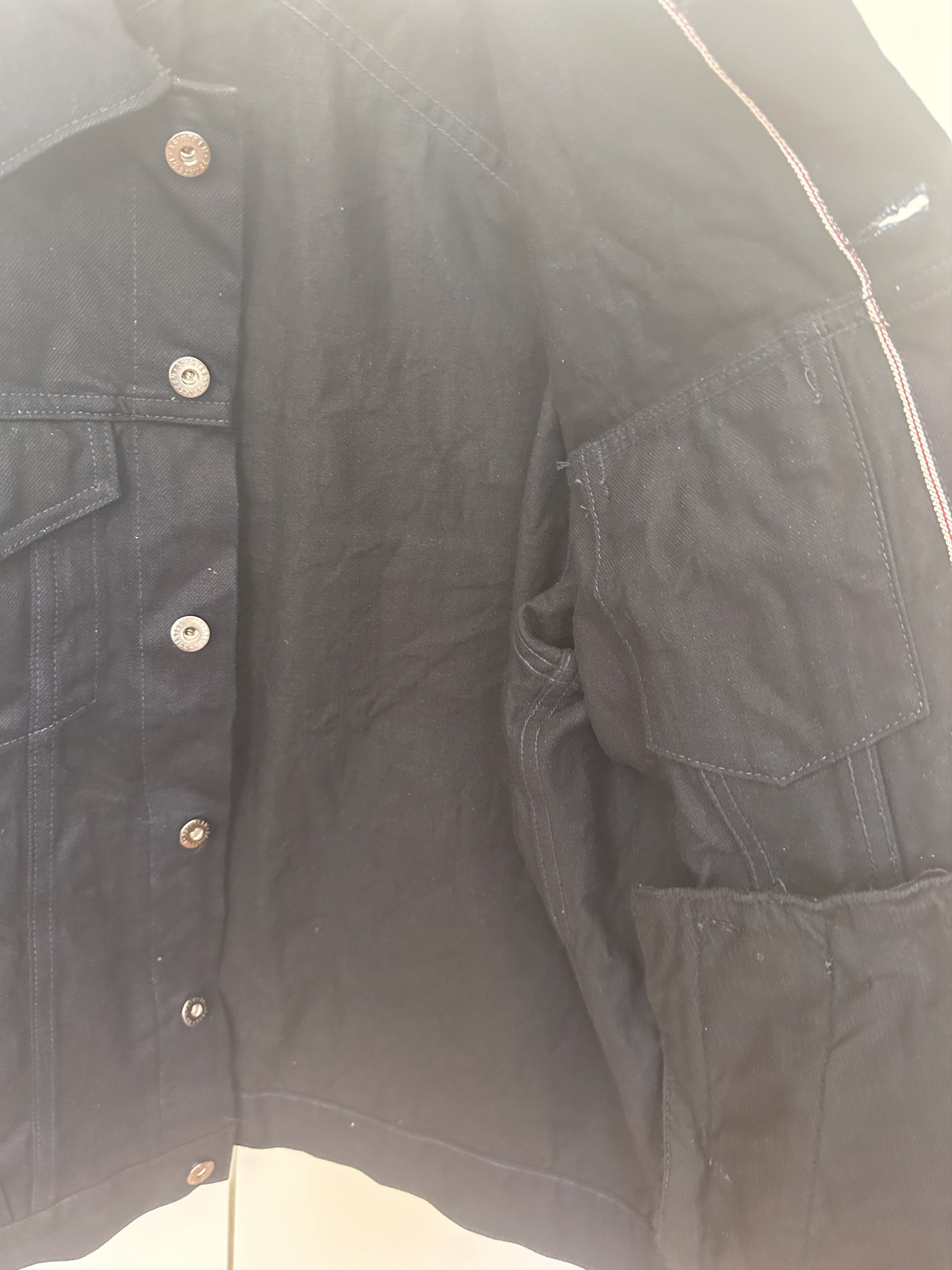 3sixteen 3sixteen Type 3s Denim Jacket – Shadow Selvedge – Size L Size US L / EU 52-54 / 3 - 5 Thumbnail