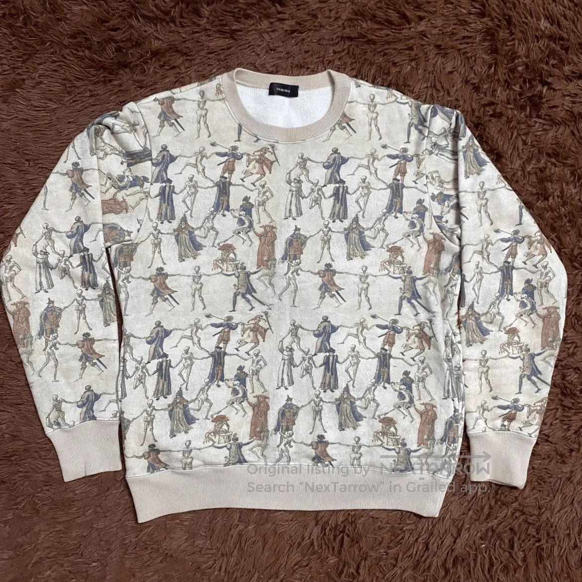 Undercover Sz 2 Undercover 17AW Undercoverism Skeleton Dance Sweatshir Size US M / EU 48-50 / 2 - 1 Thumbnail
