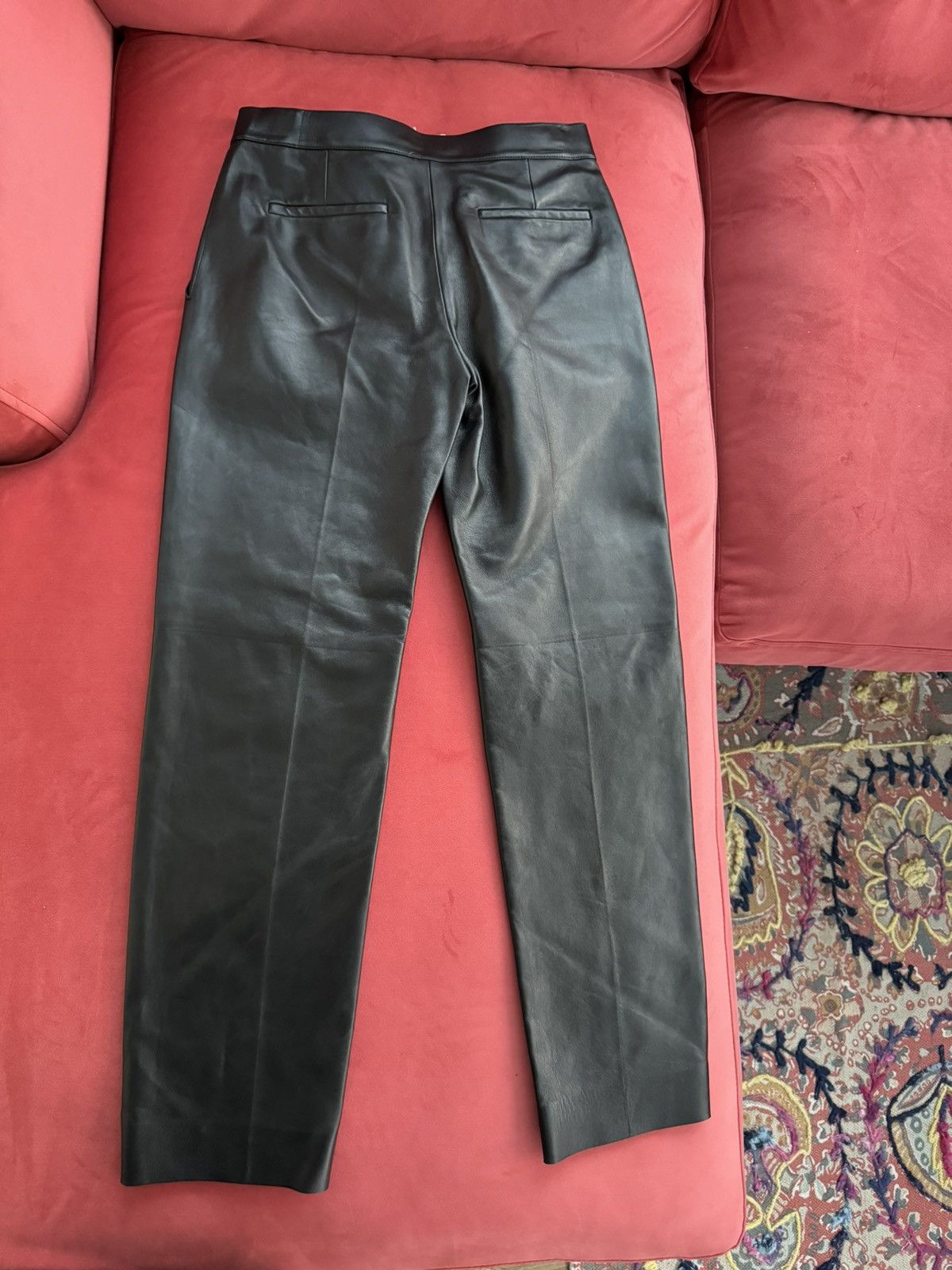 Chloe Chloe lambskin black pants, soft, size M Size 27" / US 4 / IT 40 - 9 Thumbnail