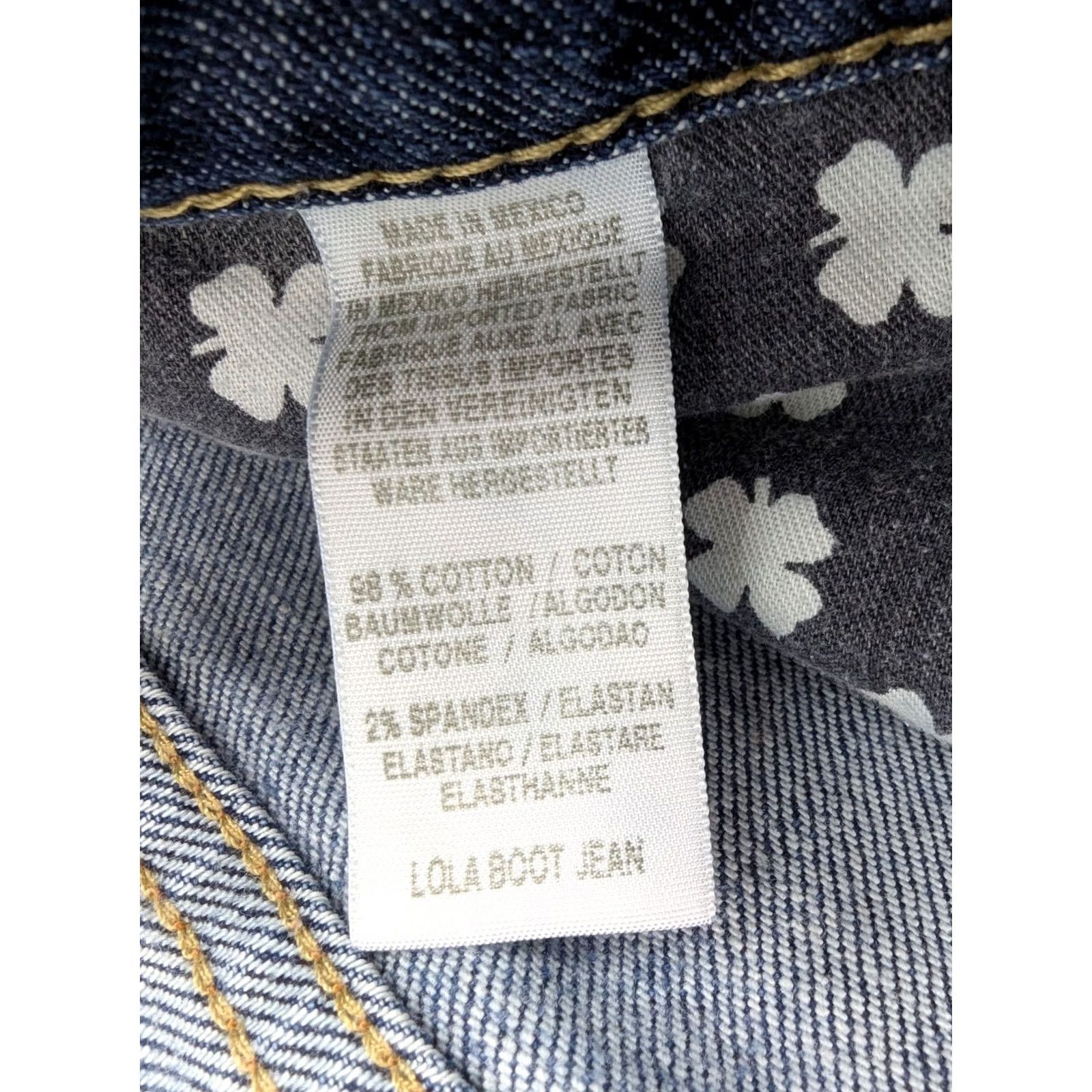 Lucky Brand Lucky Brand Gene Montesano Dungarees Jeans Women 6/28 Lola Bootcut Blue Size 28" / US 6 / IT 42 - 7 Thumbnail