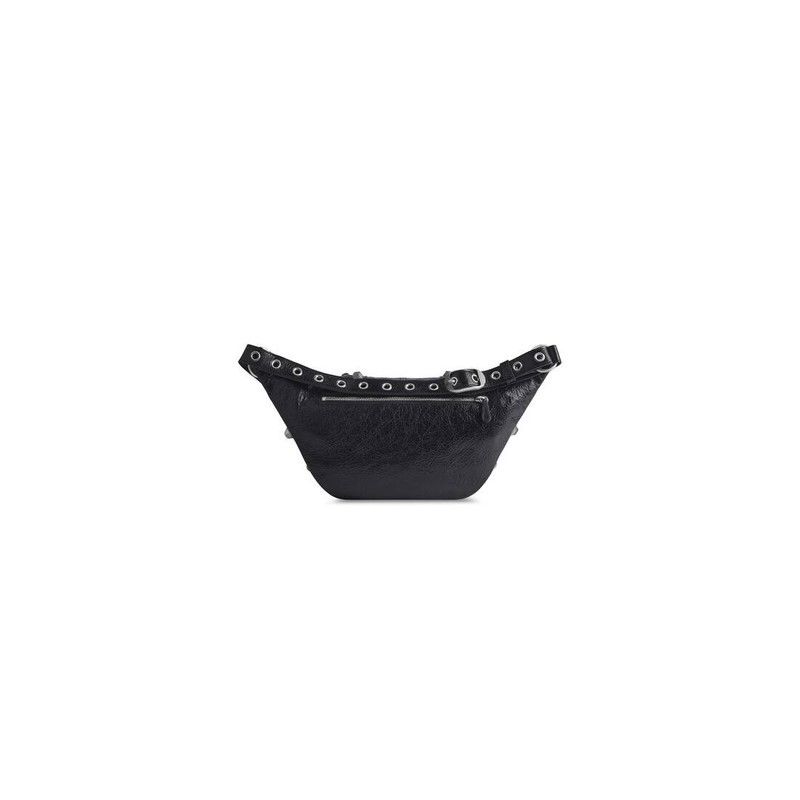 Balenciaga o1srvl11e0426 Size: OS / Le Cagole Men Medium Beltpack Black Size ONE SIZE - 4 Thumbnail