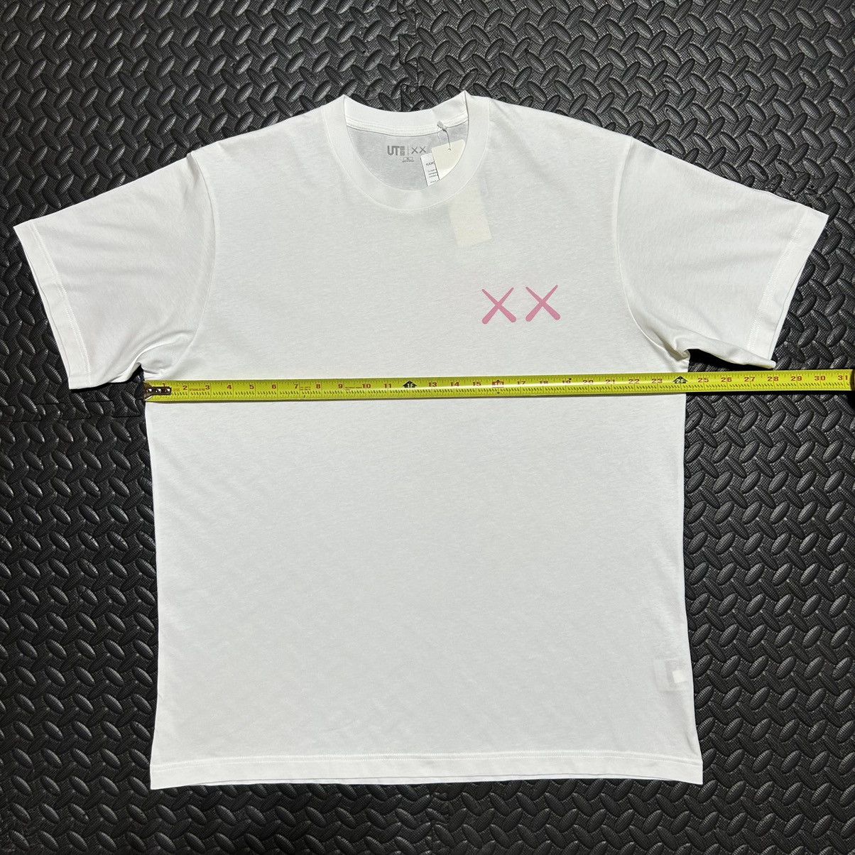 Kaws × Uniqlo KAWS x Uniqlo TShirt Men’s Size XL Companion White Pink NEW Size US XL / EU 56 / 4 - 6 Thumbnail