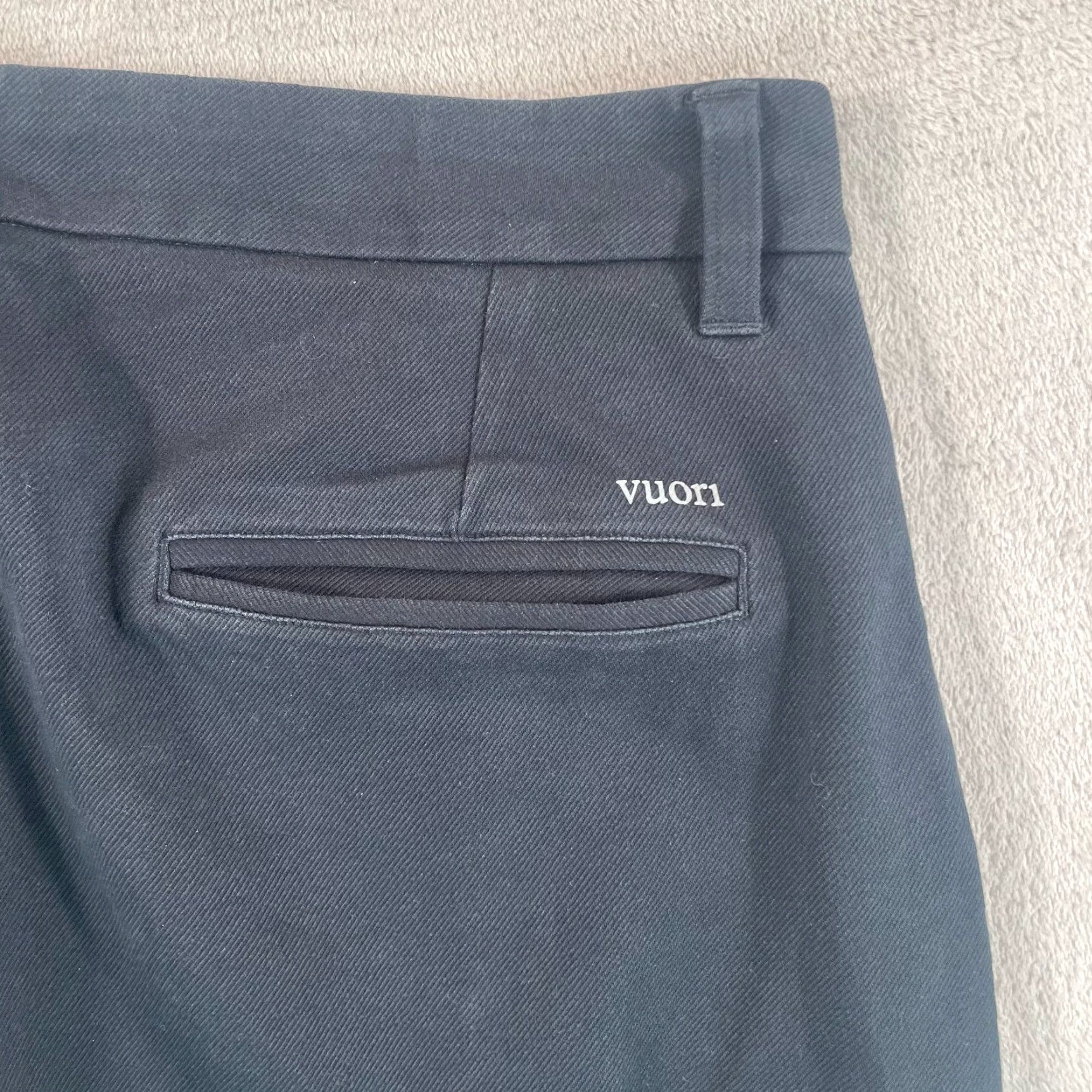 Vuori Vuori Everything Chino Pants Men 33x28 Black Stretch Performance Athleisure V420 Size US 33 - 4 Thumbnail