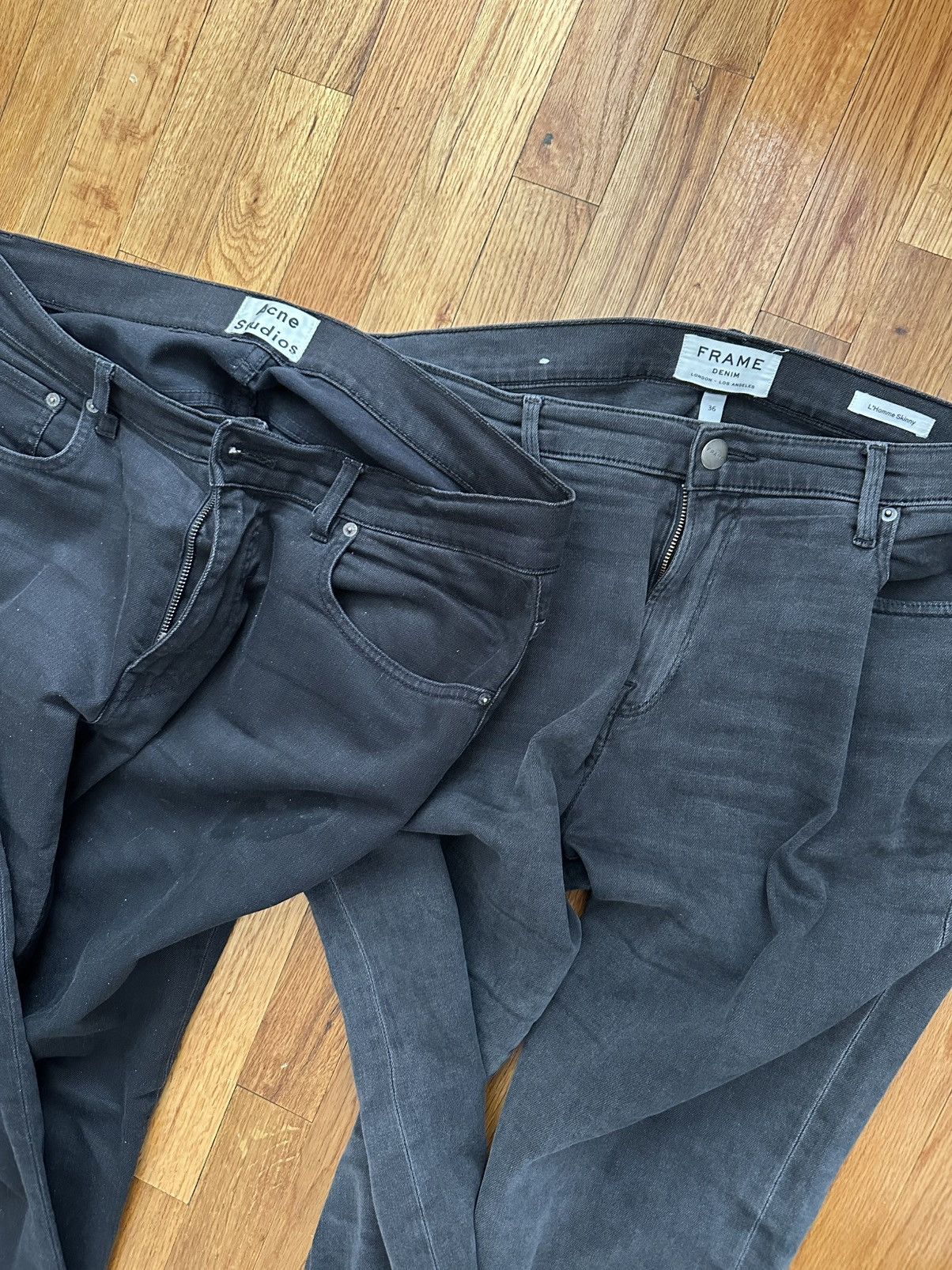Frame 2 pairs of jeans! Acne Studios x Frame Denim 36x30 Size US 36 / EU 52 - 9 Thumbnail