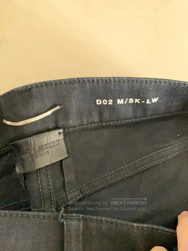 Saint Laurent Paris SAINT LAURENT Zip Detail Denim Jeans. Size US 29 - 3 Thumbnail