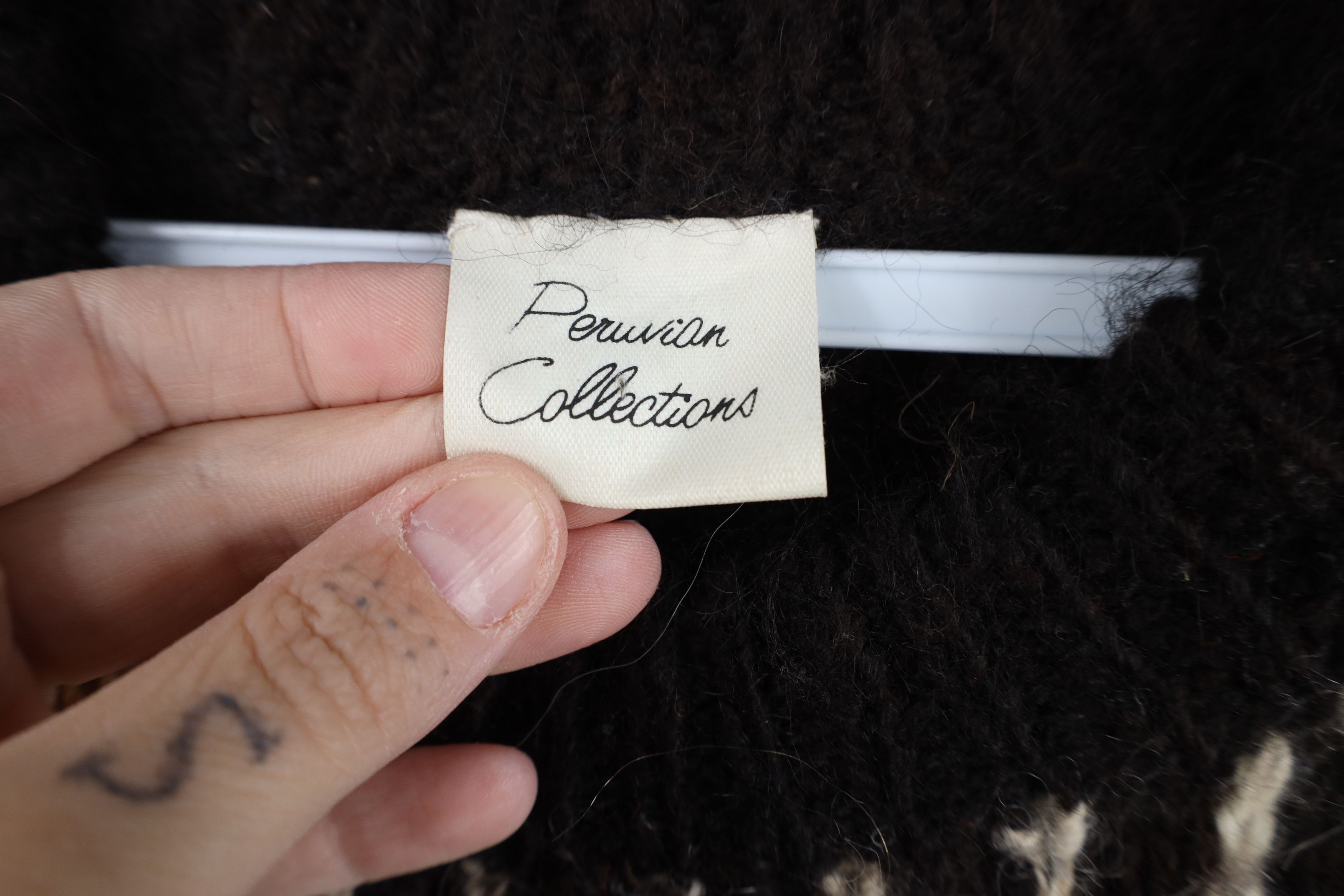 Vintage Vintage 90s Streetwear Alpaca Wool Knit Crewneck Sweater Size L / US 10 / IT 46 - 6 Thumbnail
