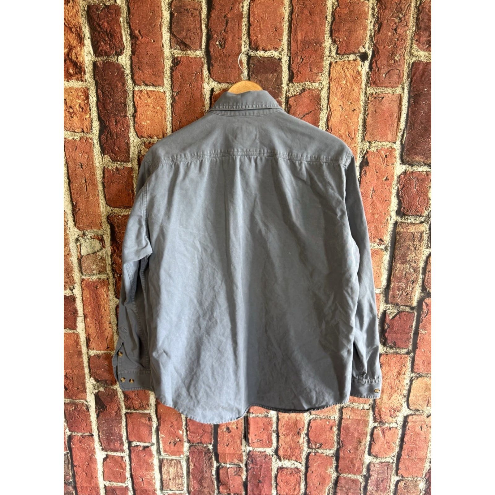 Vintage VINTAGE Cabela's Mens Blue Long Sleeve Button-Up Shirt Embroidered Size L Size US L / EU 52-54 / 3 - 2 Thumbnail