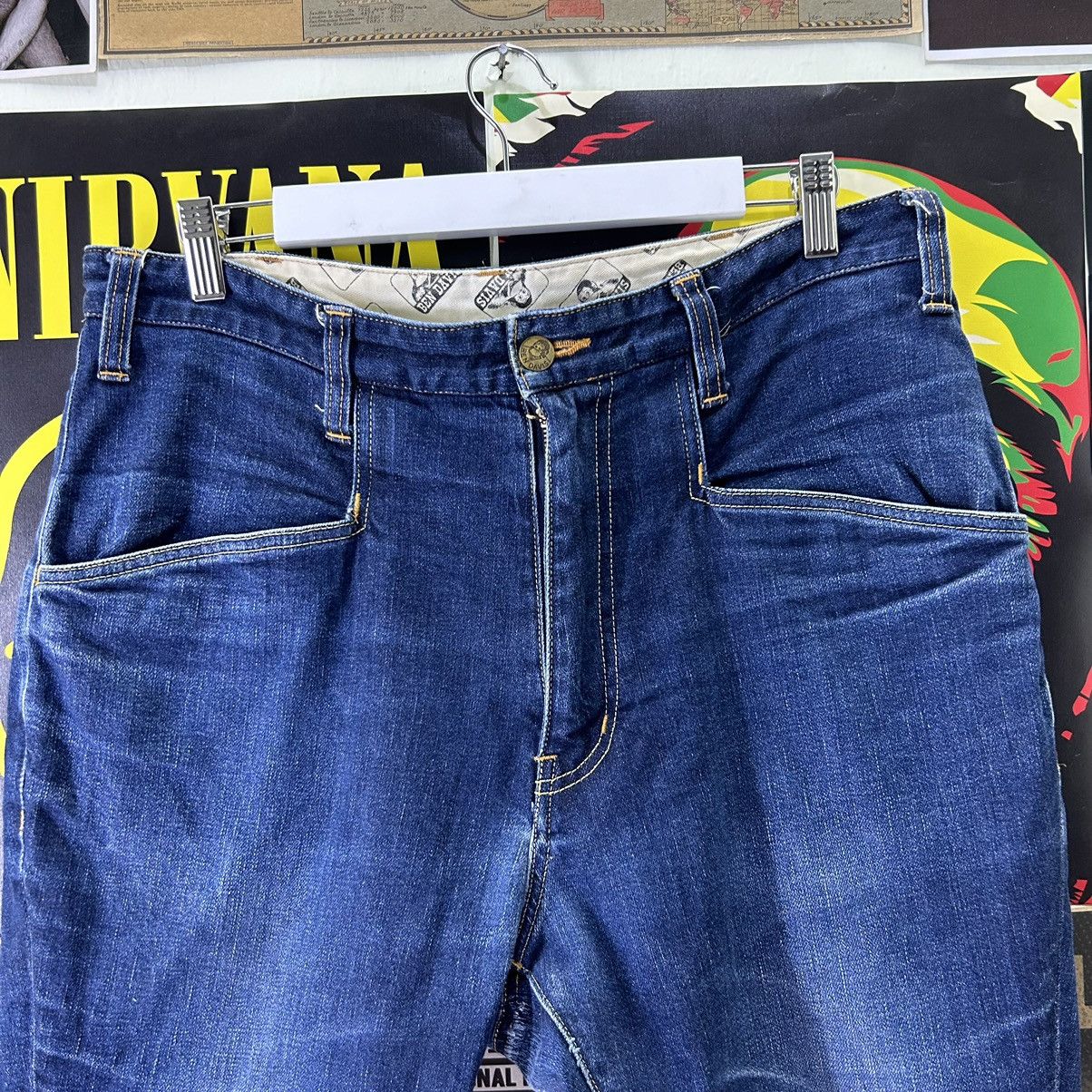 Ben Davis Vintage Ben Davis Skinny Distressed Denim Size US 36 / EU 52 - 2 Thumbnail