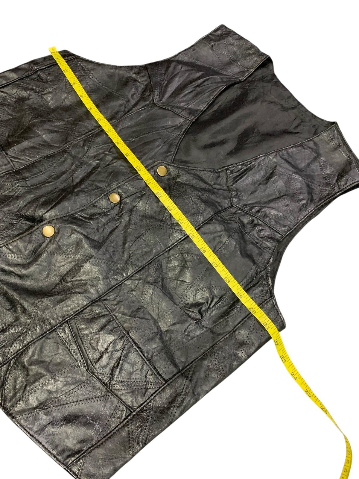 Leather × Vintage Vintage Leather Vests Jacket Size US L / EU 52-54 / 3 - 9 Thumbnail