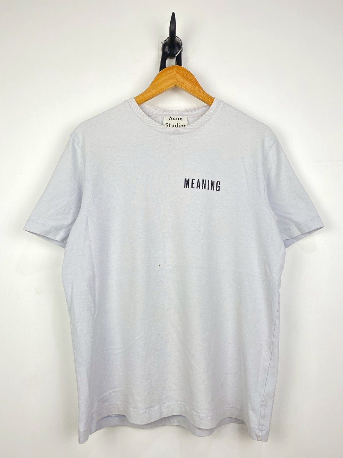 Acne Studios Acne Studios Meaning T-Shirts DO610 Size US S / EU 44-46 / 1 - 3 Thumbnail