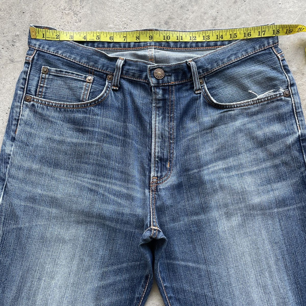 Edwin Vintage Edwin 503 Made In Japan Jeans Faded Pants Denim Size US 36 / EU 52 - 5 Thumbnail
